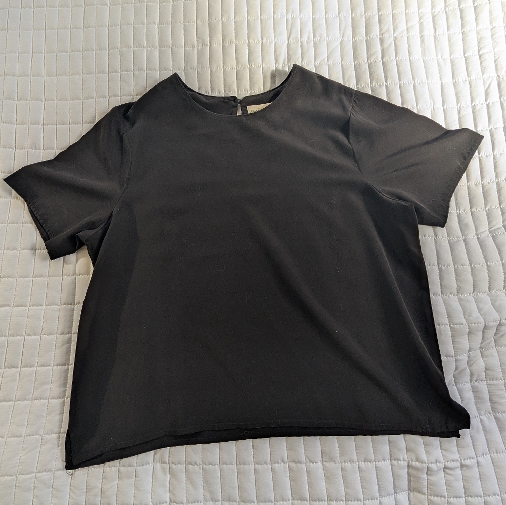 Classic Black Blouse